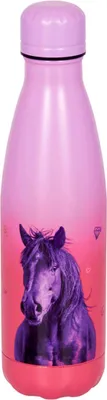 Produktbild von Coppenrath 22090 - Die Spiegelburg - I love Horses - Isolierflasche 'Love' (ca.0,5 l)