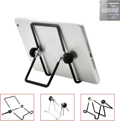 Produktbild von K-S-Trade Tablet-Ständer Tablet-Halterung Tablet-Aufsteller kompatibel mit Blackview Tab 16 faltbarer Tischständer Tablet Halterung