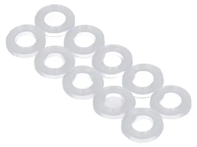 10 Silikon-O-Ringe für CO2-Schnelladapter Dichtungen