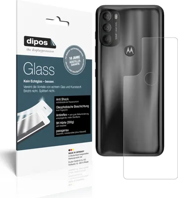 Obrázek produktu pro 2x ochranná fólie pro Motorola Moto G71 zadní matná - anti-shock 9H fólie dipos Glass plastové sklo