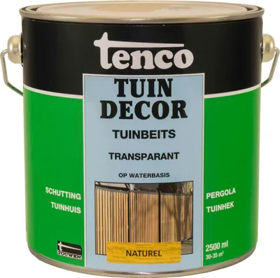 Produktbild von Gardendecor transparent natur 2,5l Farbe/Lasur Tenco