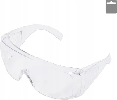 Zdjęcie produktu dla Okulary Ochronne Przeciwodpryskowe Uv Poliwęglan En 166