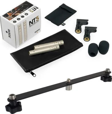 Image de Rode NT5 MP Microphone set with STB01 Stereo Rail