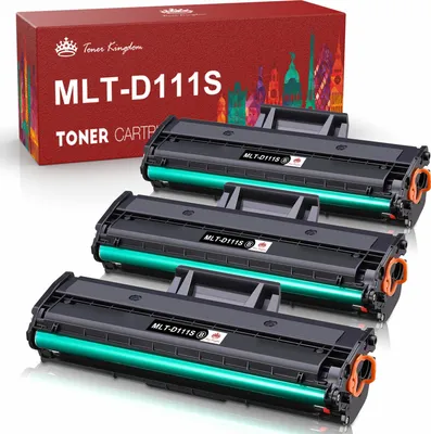 Produktbild von 3 Kompatible Toner Patronen Ersatz für Samsung MLT-D111S D111S Xpress M2070W M2026W M2070 M2070FW M2020 M2020W M2022W (3 Schwarz )