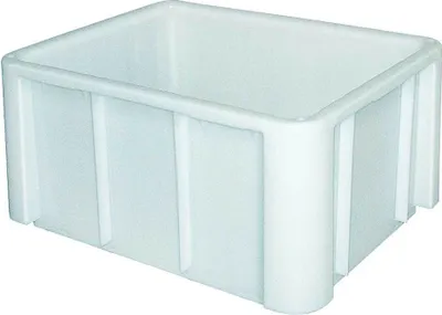 Produktbild von Eurobehälter/Lebensmittelbehälter, natur/weiß, 140 Liter, LxBxH 800 x 600 x 405 mm