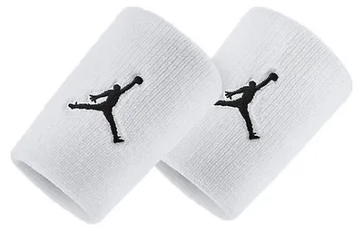 Image de Poignets éponges Jordan Jumpman Blanc