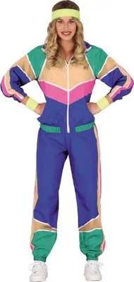 Immagine prodotto di costume tuta anni '80 per donna, taglia:M