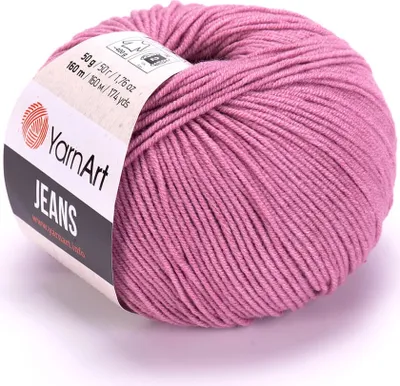 Zdjęcie produktu dla YarnArt Jeans (50g/160M) 65 liliowy
