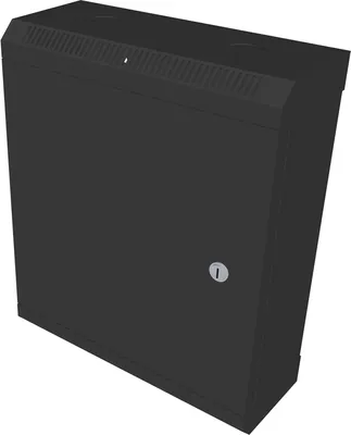 Immagine prodotto di rack da 10" monoblocco 9U/140 DATACOM porta in metallo nero