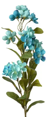 Produktbild von Clayre & Eef Kunstblume 70 cm Blau Kunststoff