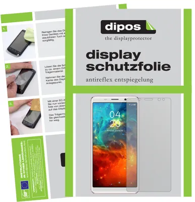 Produktbild von 2x Schutzfolie für Gooweel S9 matt Displayschutzfolie Folie Display Schutz dipos