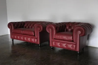 Produktbild von Chesterfield Couch Polster 2+1 Sitzer Polstermöbel Sofagarnitur Couchen Sofas