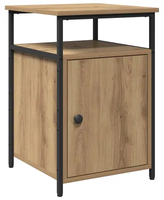 Obrázok produktu pre Nočný stolík so zásuvkou dub artisan Kompozitné drevo