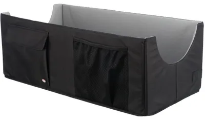 Produktbild von TRIXIE Faltbarer Autositz XL - schwarz/grau - 80 × 28 × 39 cm