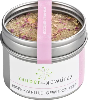 Produktbild von Rosen-Vanille-Gewürzzucker