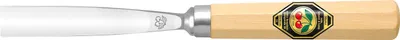 Stechbeitel-Set 9-teilig, 12 mm, mit Griff, Beige/Silber