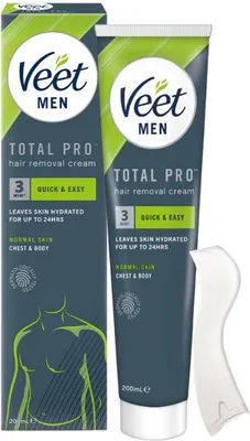 Produktbild von Veet for Men Gelcreme mit Spatel 200ml