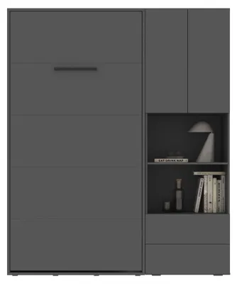 Obrázek produktu pro Sada SMARTBett M3 – skládací postel 100 x 200 a skříň STA.2.0017 Antracit