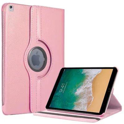 Image de Coque pour iPad Air 3 10,5 Pouces / iPad Pro 10,5 Pouces, Protection Antichoc Rotation 360° - Rose