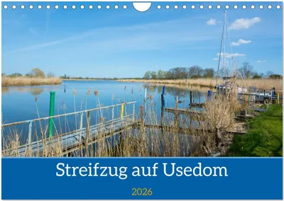 Produktbild von Streifzug auf Usedom (Wandkalender 2026 DIN A4 quer), CALVENDO Monatskalender