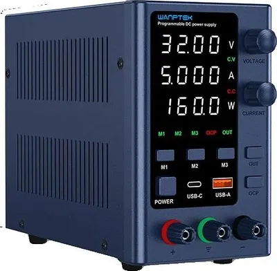 Produktbild von DC-Netzteil, programmierbare Steuerung, Überstromschutz, EPS3205 32V 5A