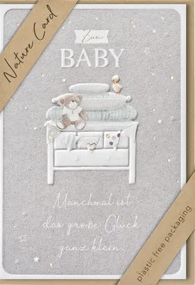Produktbild von BSB 69-3007-2 Freudiges Ereignis nature Card - inkl. Umschlag