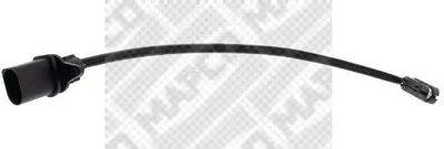 Produktbild von MAPCO 56960 Warnkontakt Bremsbelagverschleiß 254mm Vorne für AUDI A6 Avant (4G5, 4GD, C7) A6 Limousine (4G2, 4GC, C7) A7 Sportback (4GA, 4GF) A8
