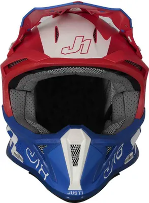 Immagine prodotto di Just1 J18 Vertigo Casco da fuoristrada Rosso, Blu L Rosso, Blu L