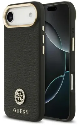 Obrázok produktu pre Puzdro Guess Grained Strass Logo Magsafe Na Iphone Air - Čierne