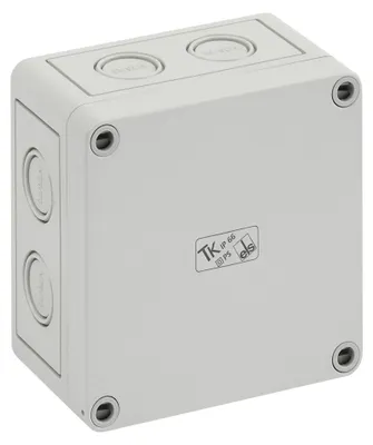 Produktbild von Spelsberg Leergehäuse TK PS 1111-7-m flammwidrig grau 110 x 110 x 66mm