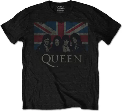 Immagine prodotto di Queen - T-shirt uomo/donna unisex RO1031 (L) (Nero)