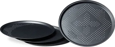 Produktbild von relaxdays 10020494_305 4 relaxdays Pizzableche 32,0 cm