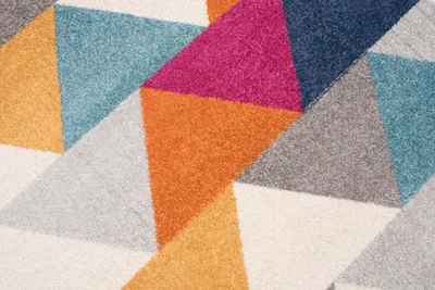 Obrázok produktu pre Tapiso Koberec LAZUR Moderný farebný oranžový Červená izba pre mladých ÖKOTEX 300 x 400 cm