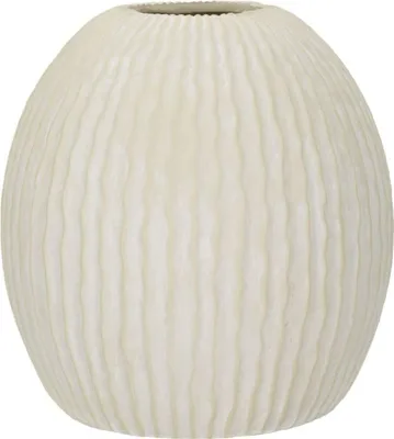 Obrázek produktu pro Mauro Ferretti Váza Szron Ø 36,5 × 38 cm, krémová