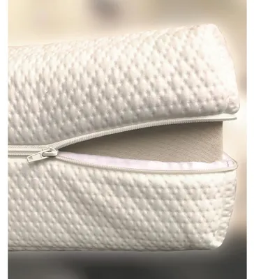 Image de Protection de matelas de luxe avec fermeture éclair - 90x220 cm