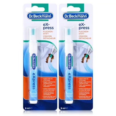 Produktbild von 2x Dr. Beckmann express Fleckenstift 9 ml - Soforthilfe für Unterwegs