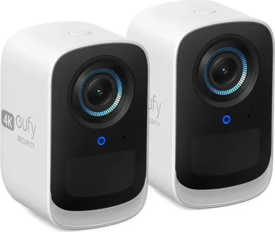 Produktbild von eufyCam S300 (eufyCam 3C) Zusätzliche Sicherheitskamera (Doppelpack) White