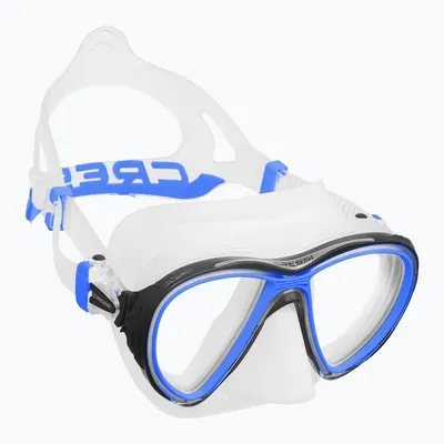 Produktbild von Cressi Quantum Tauchmaske Blau Blau One Size