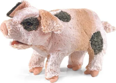 Produktbild von Folkmanis Grunzendes Schweinchen