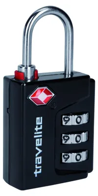 Zdjęcie produktu dla Travelite TSA 3-częściowy Combi Lock TravelSentry czarny