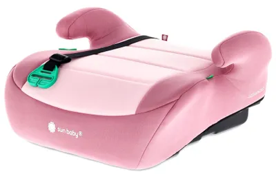 Obrázek produktu pro Podsedák, dětský podsedák, autosedačka, booster, dětská autosedačka, 125–150 cm, LittleNest, růžová, Sun Baby