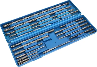 Immagine prodotto di KOTARBAU® SDS-Plus set di punte per calcestruzzo 20 pezzi SDS+ punta da trapano martello per muratura punta da trapano per mattoni muratura