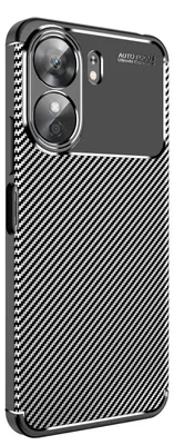 Produktbild von Handy Hülle für Xiaomi Redmi 13C Carbon Look Cover Case Schutzhülle Farbe: Schwarz