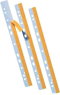 Produktbild von Probeco Heftstreifen, selbstklebend transparent Kunststoff, 50 St.