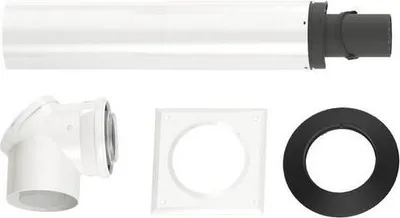 Produktbild von BOSCH Abgaszubehör FC-Set80-C13x Grundpaket waagerecht d:80/125mm