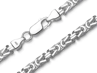 Produktbild von SILBERKETTEN STORE Königskette 4,5mm - 925 Silber, Länge wählbar von 40-100cm - 40cm