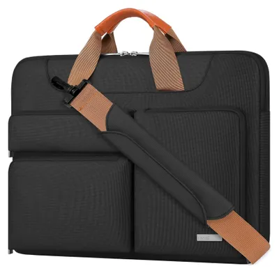 Image de Sac bandoulière 360° pour ordinateurs portables de 15,6 pouces