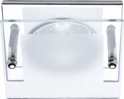 Produktbild von C-Light LED Spot 4-Eck mit Glas chrom glänzend 12 V - 3 W (HL) warmweiss