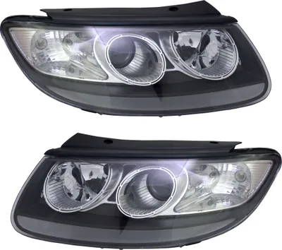 Produktbild von TYC Scheinwerfer Set für Hyundai Santa Fé CM H7 Halogen LWR 10/2005 - 09/2009