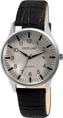 Produktbild von Excellanc Herrenuhr mit Band aus Kunstleder